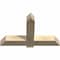 Ekena Millwork Eugene Rough Sawn Timber Gable Bracket, Douglas Fir, 48"W x 30"H x 6"D x 6"F, 15/12 Pitch GBW048X30X0606EUG00RDF - alternate 2